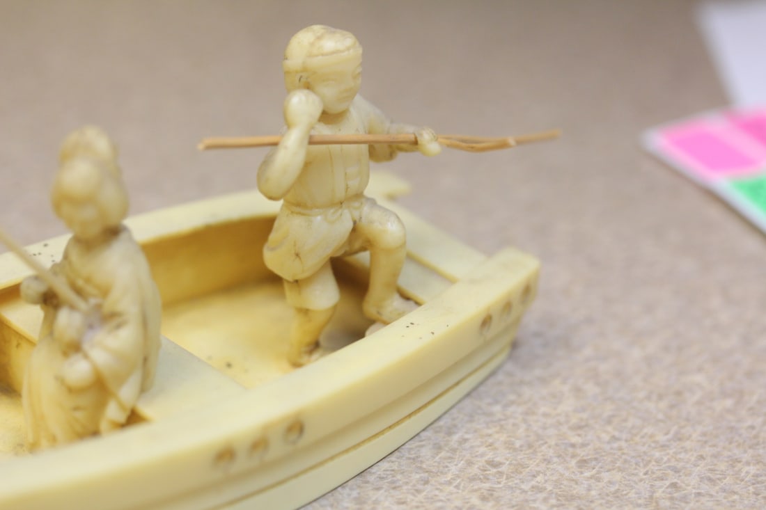 Antique/Vintage Japanese Celluloid Boat - 3