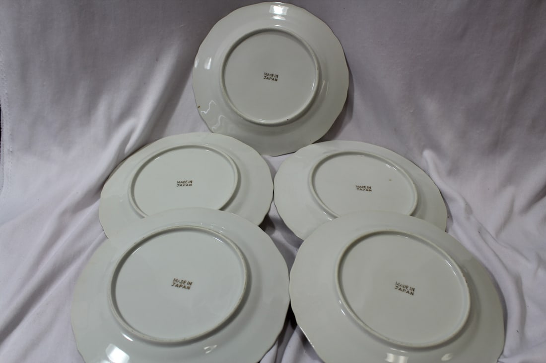Set of 5 Bread or Salad Plates - 3