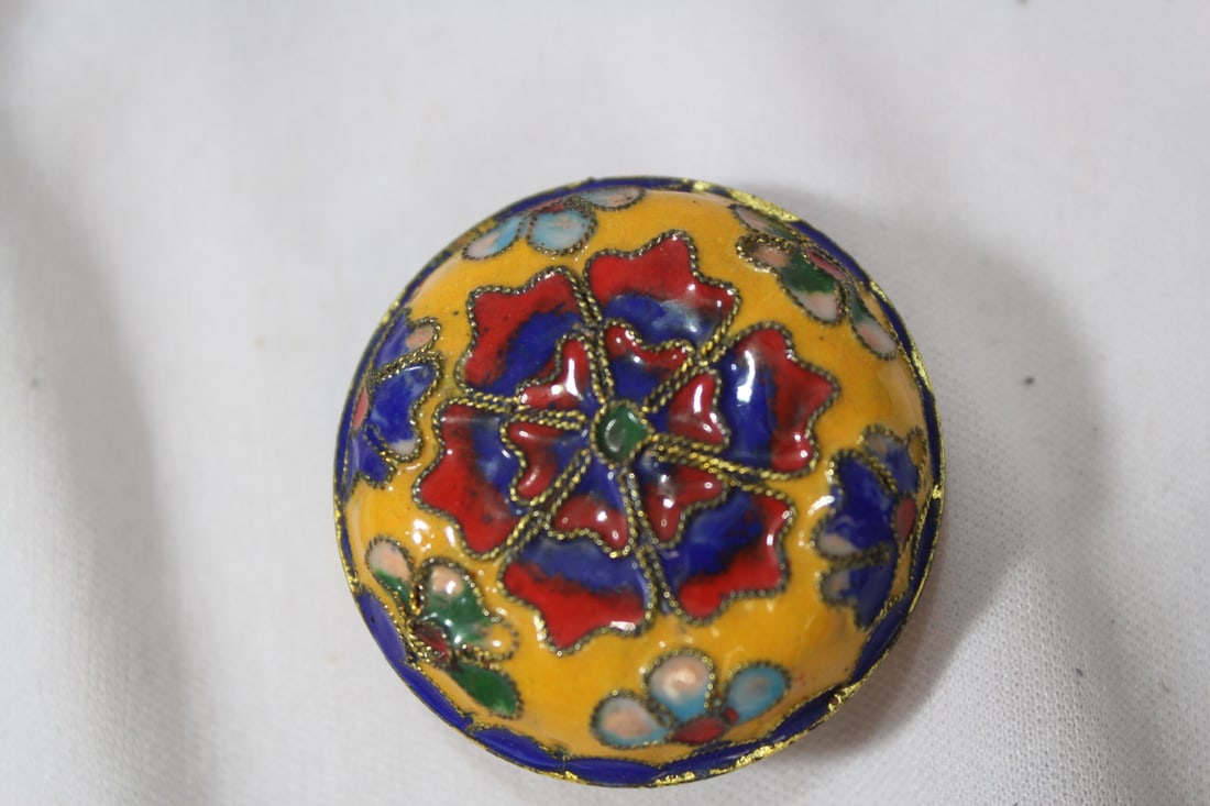 A Yellow Trinket Box - 2