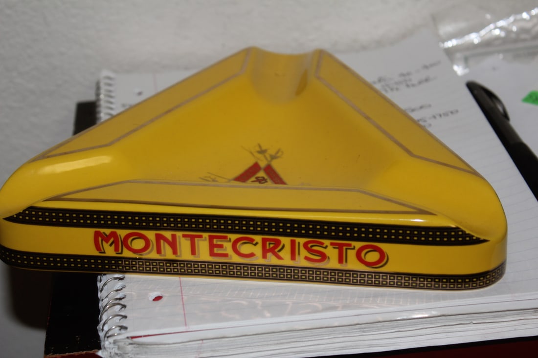 Montecristo Cigar Ceramic Ashtray - 2