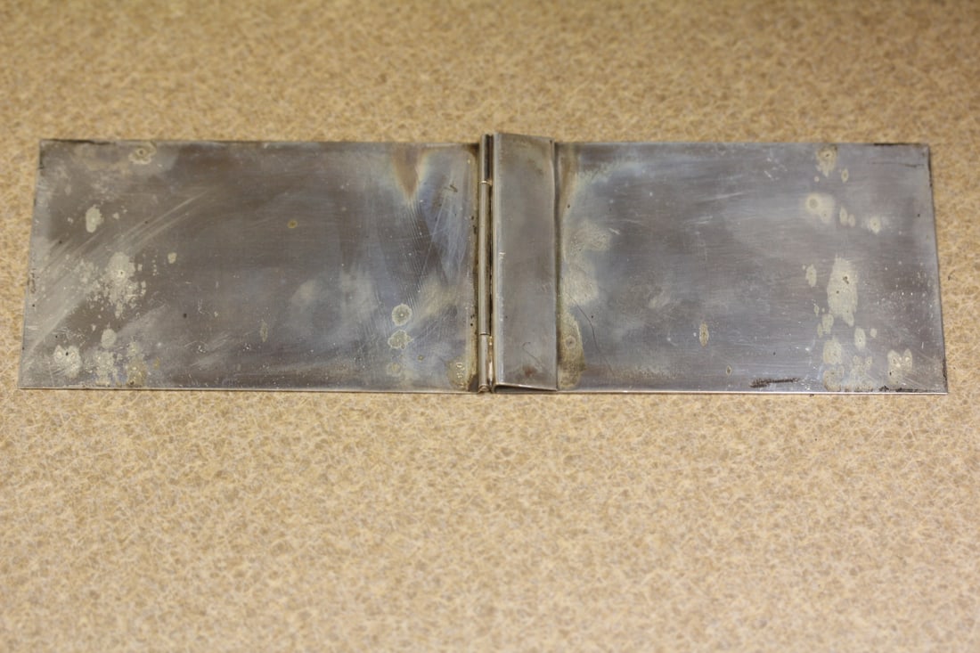 Sterling Notebook? Or Paper Holder - 4