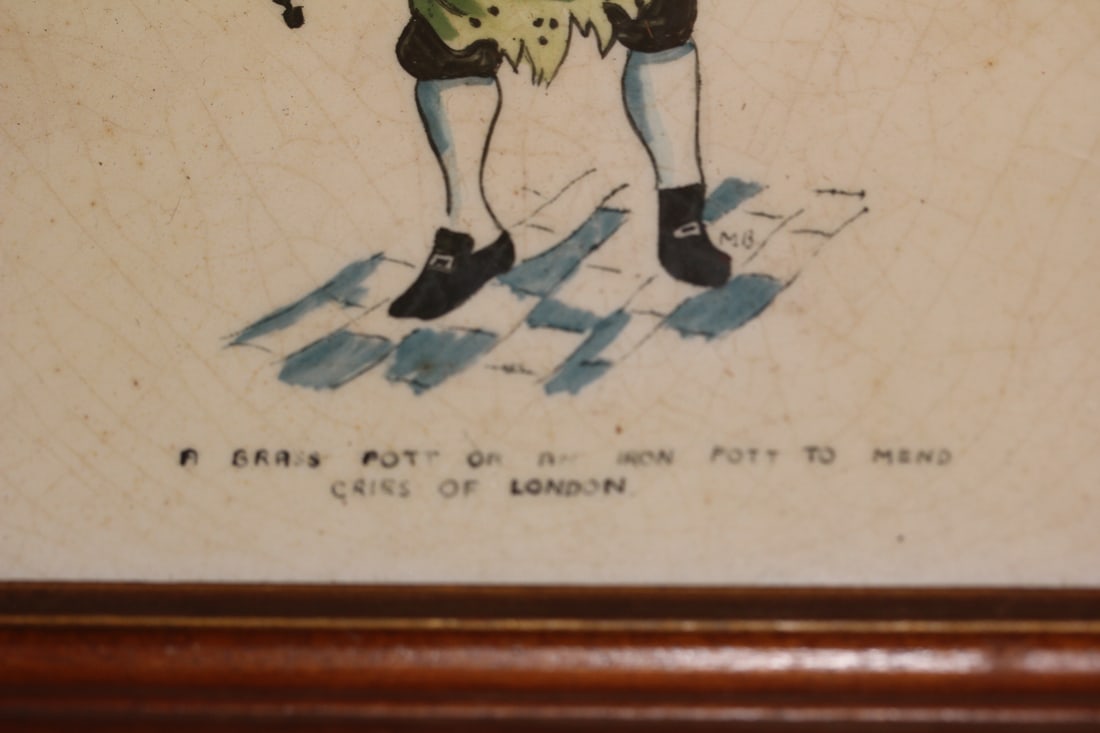 Framed England Tile - 3