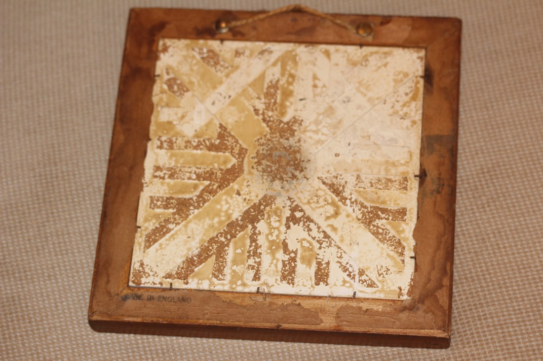 Framed England Tile - 4