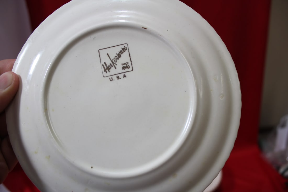 A Set of 4 Currie And Ives Bread Plate - 3