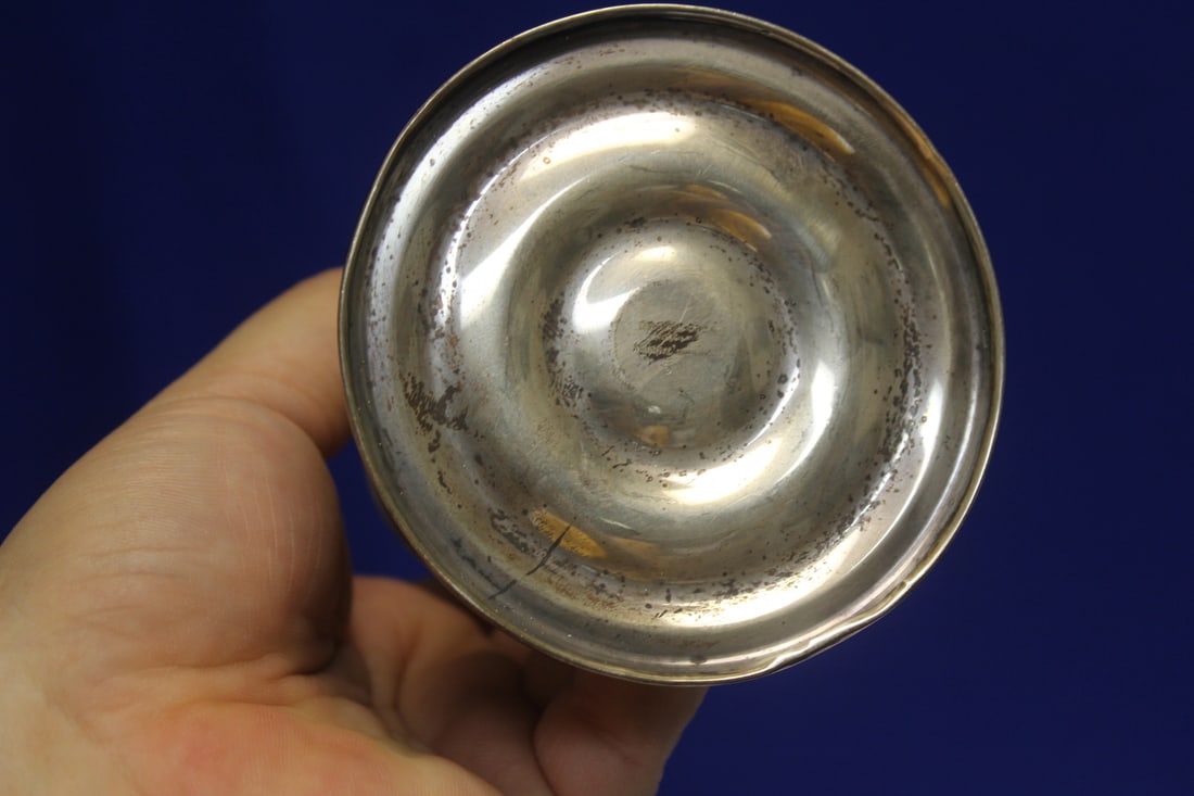 Set of 2 Weighted Sterling Hurricane Lamp Holders - 6
