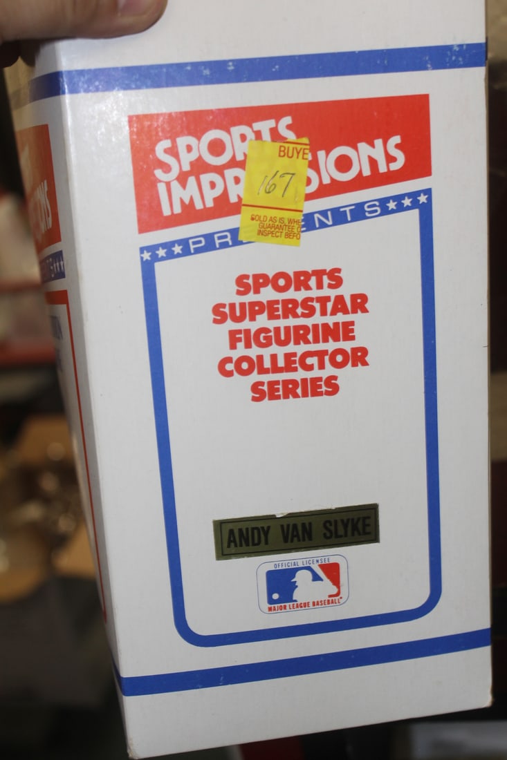 Andy Van Slyke Limited Edition Figurine - 8