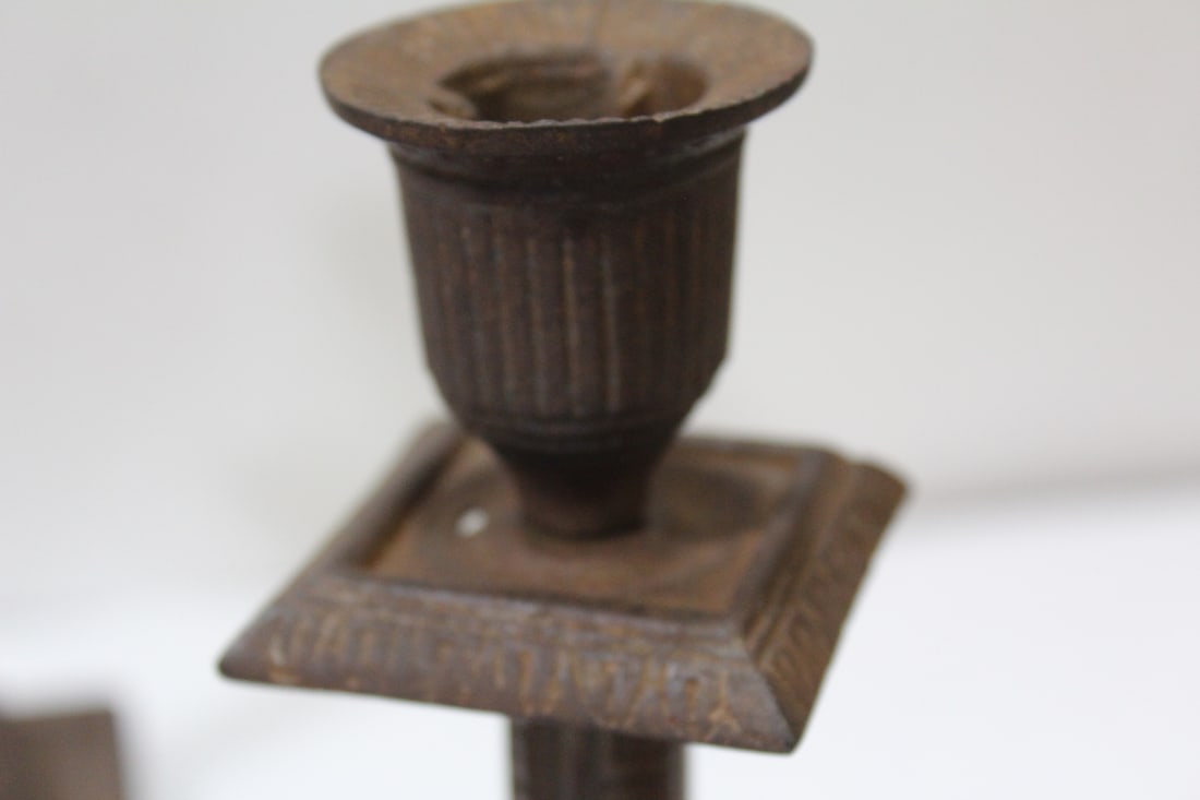 A Pair of Vintage Candlesticks - 4