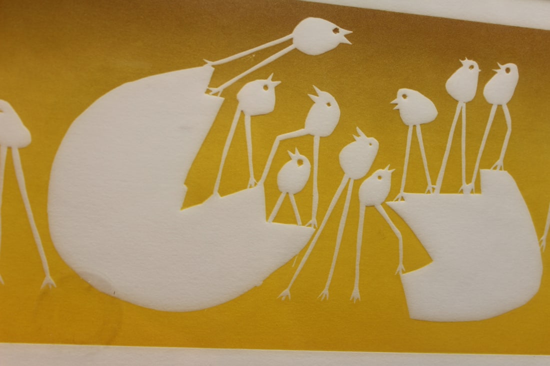 Modernism original limited edition intaglio by Mar - 5