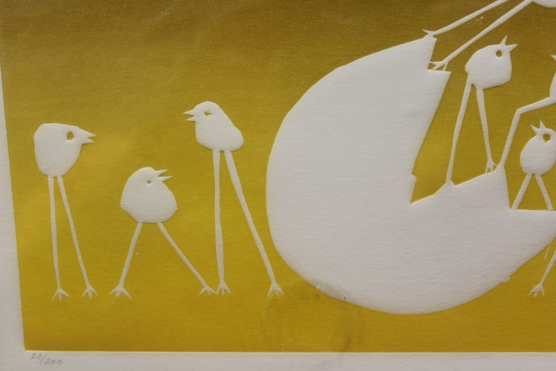 Modernism original limited edition intaglio by Mar - 7
