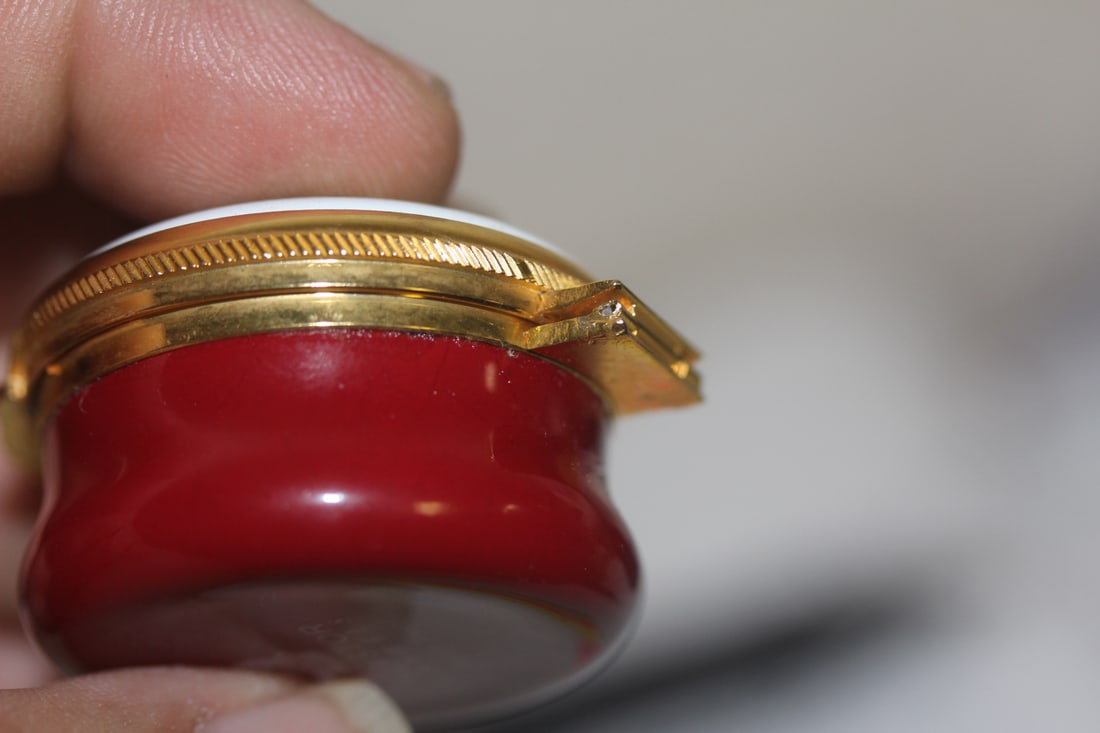Alastor Cardinal Enamel Trinket Box - 4