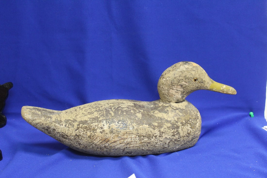 An Antique Wooden Duck Decoy - 2