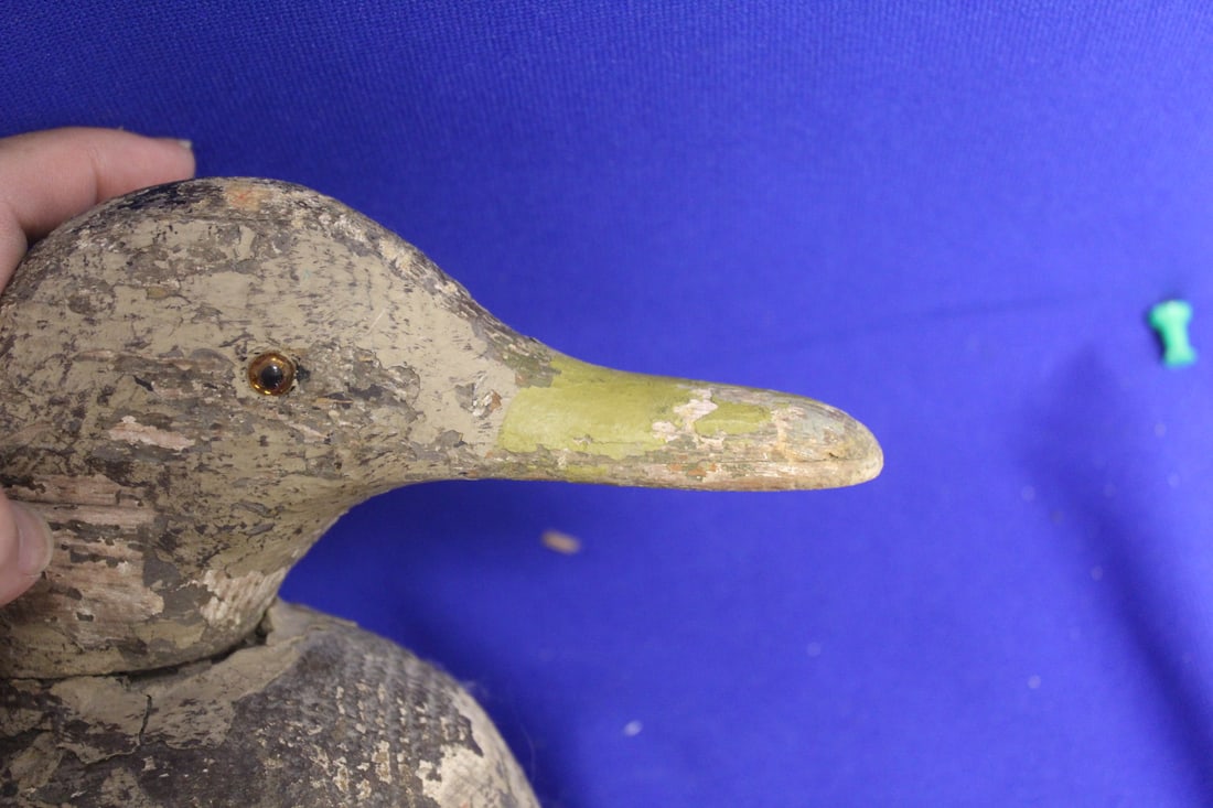 An Antique Wooden Duck Decoy - 4