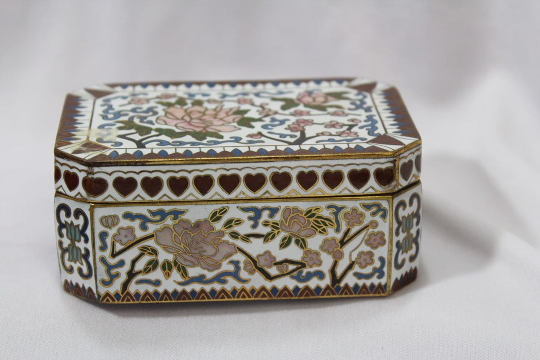 A Well Made Heavy Cloisonne Box - 2