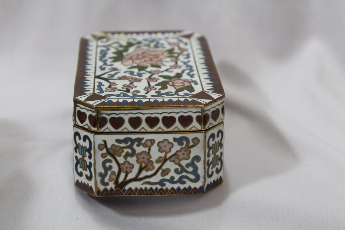 A Well Made Heavy Cloisonne Box - 3