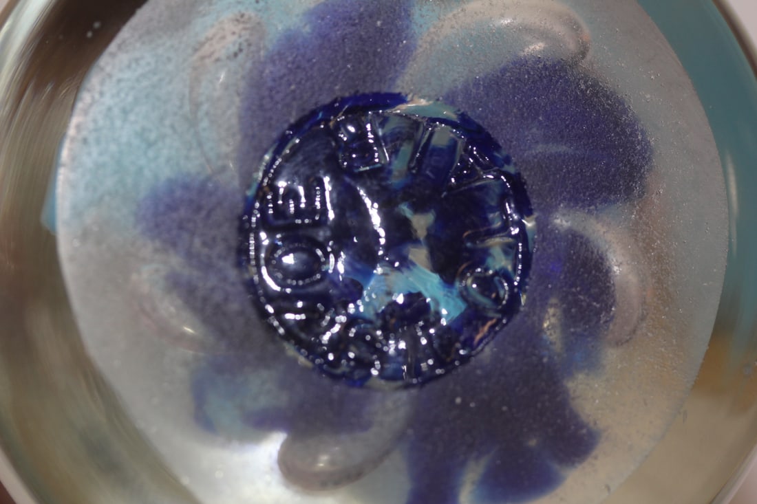 Art Glass Bell Form Paperweight - 5