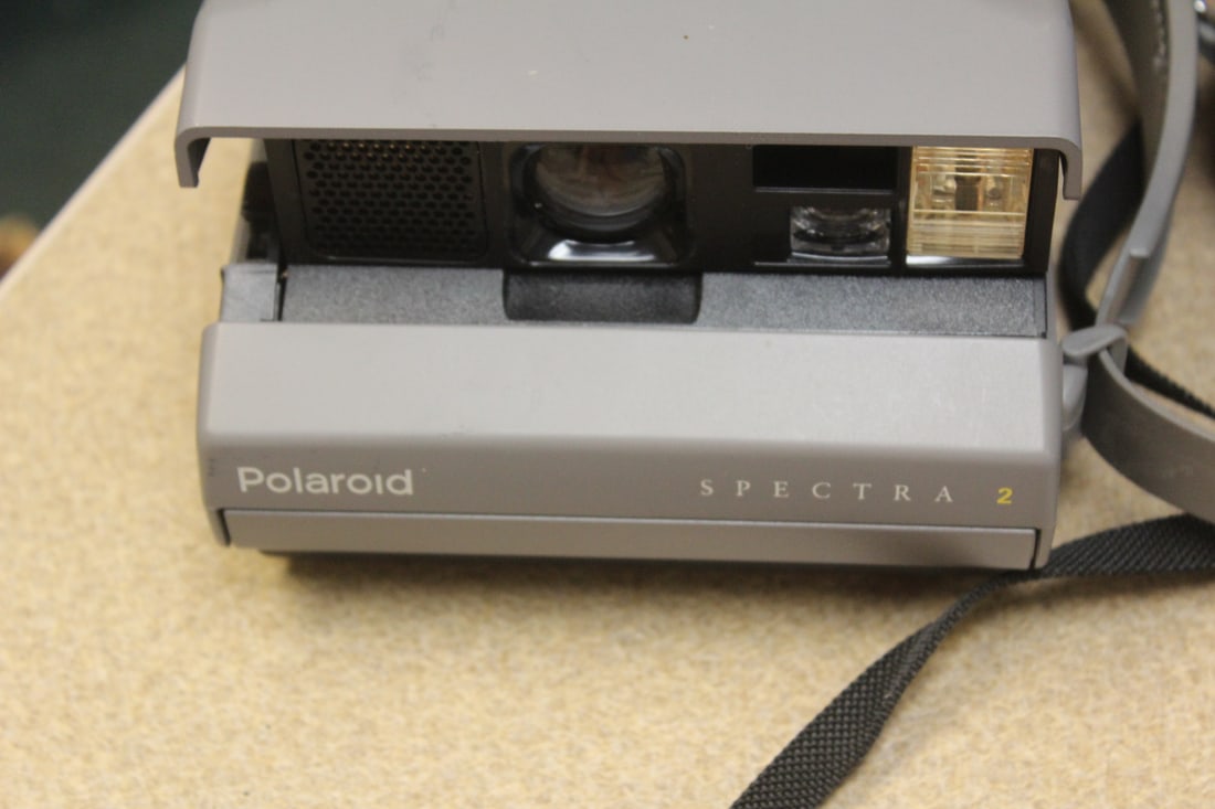 Lot of 2 Polaroid Cameras - 2