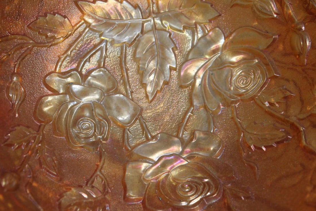 Large Carnival Glass Bowl - 2