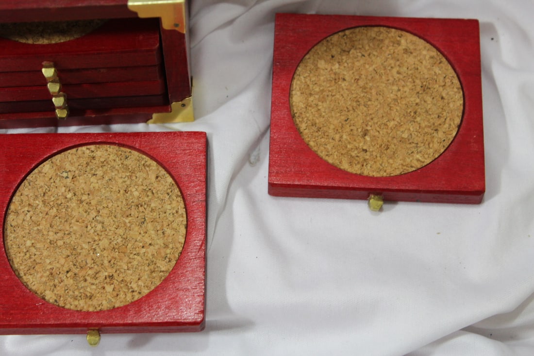 A Set of 6 Oriental Coasters - 3