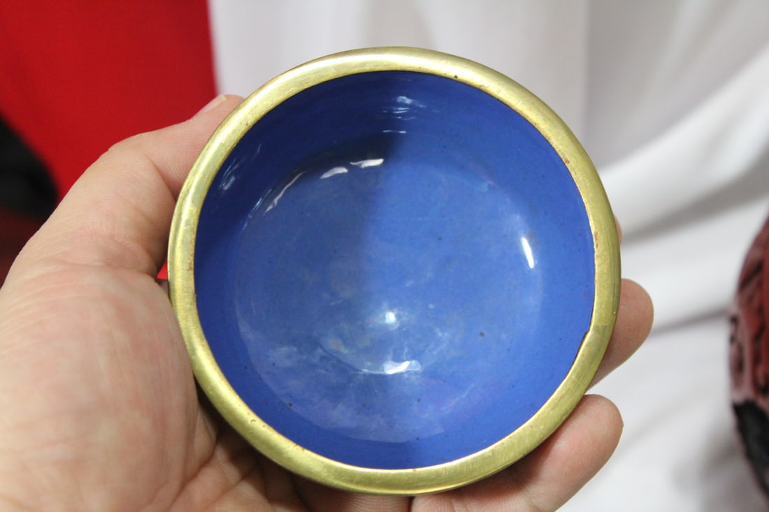 A Chinese Cinnabar on Cloisonne Ginger Jar - 7