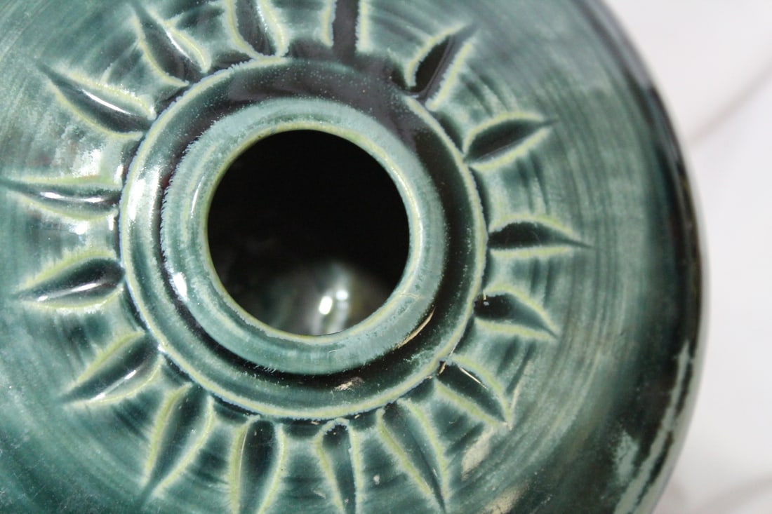 A Signed and Dated 2011 Art Pottery - 5