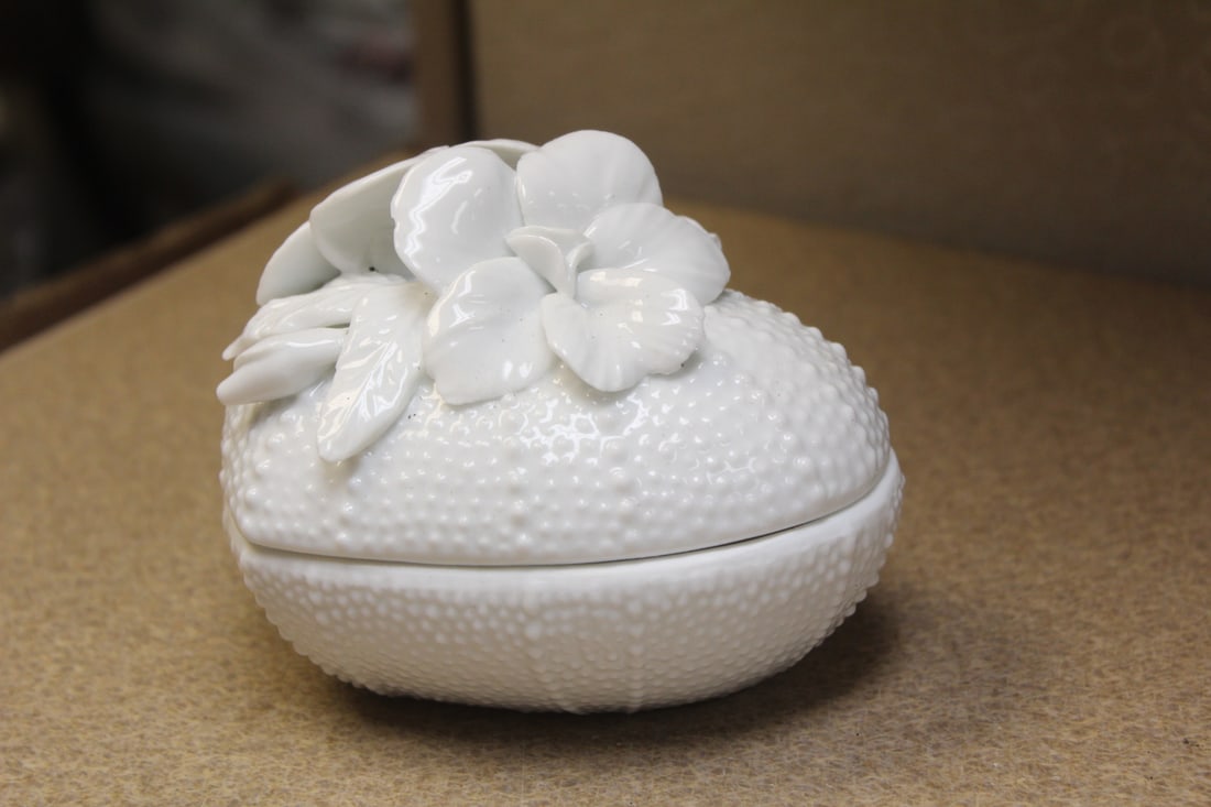 Ceramic Heart Trinket Box - 3