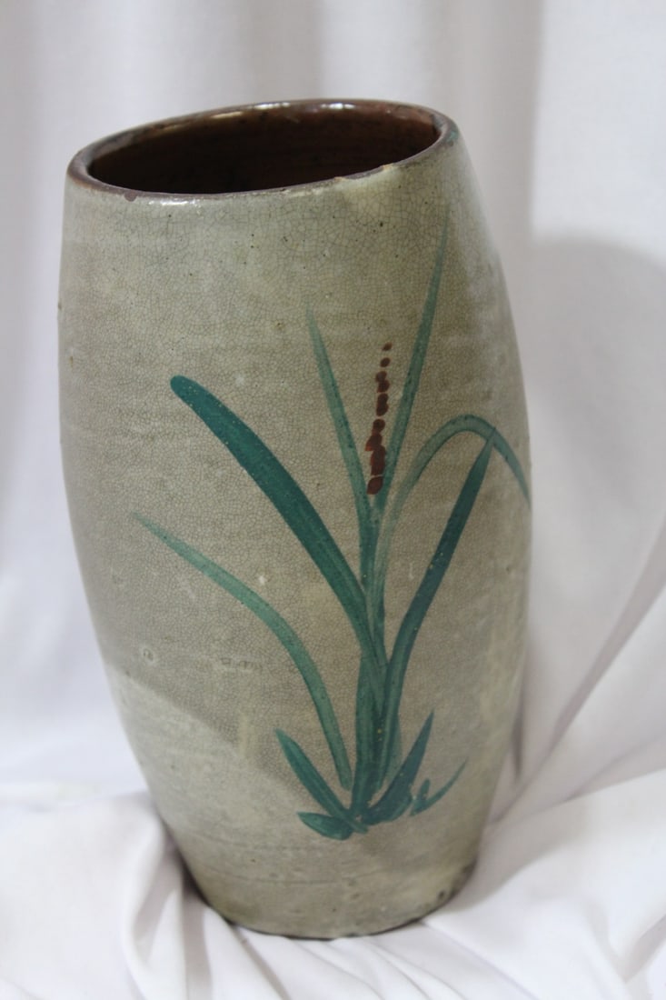 A Signed Japanese Studio Ceramic Vase - 2