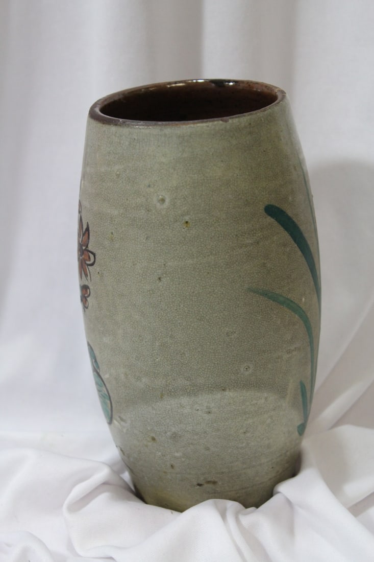 A Signed Japanese Studio Ceramic Vase - 3