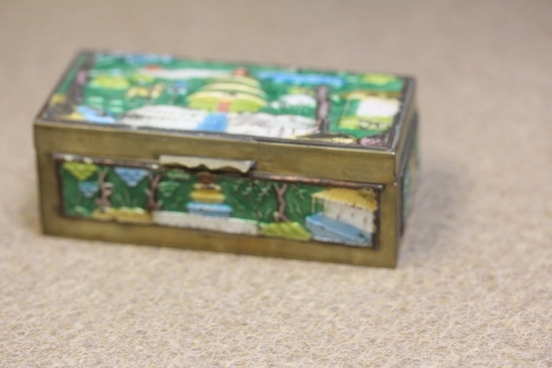 Antique Chinese Trinket Box - 5
