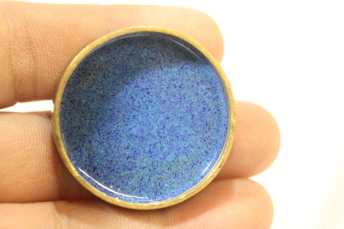 A Chinese Cloisonne Cylinder Trinket Box - 7