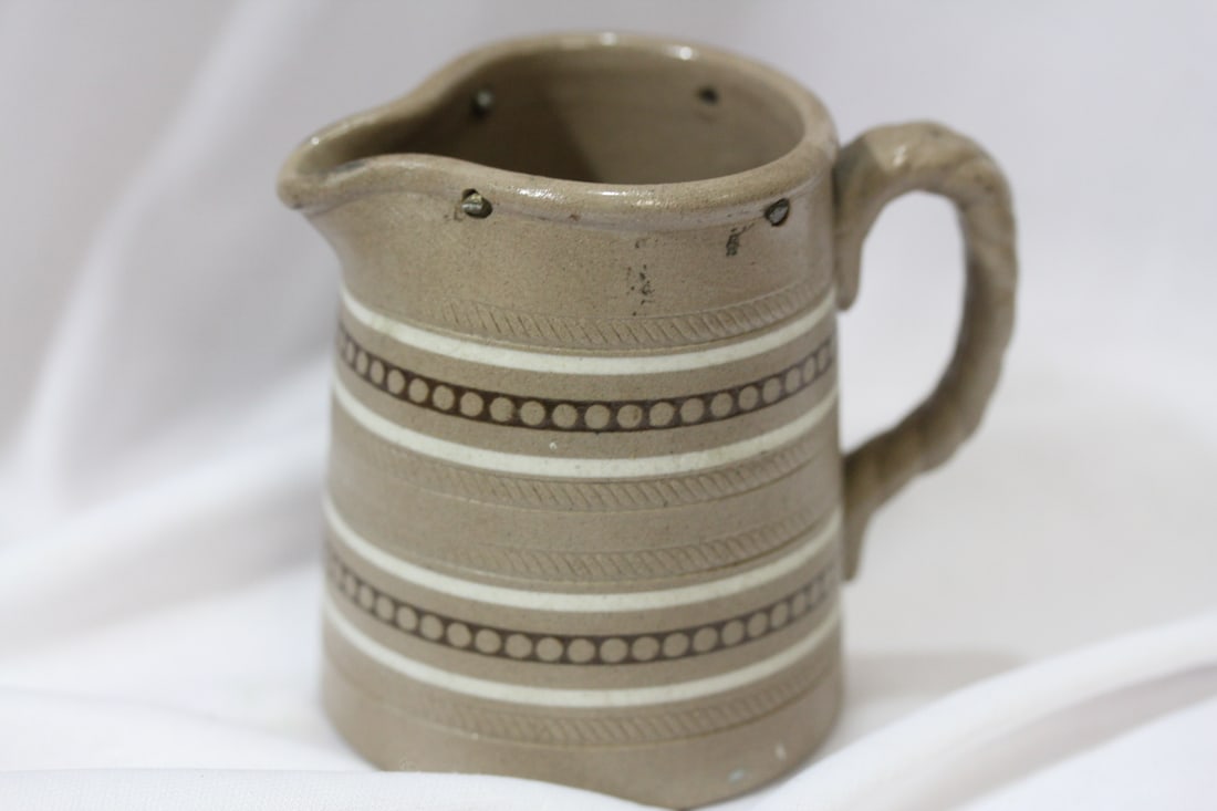 An Antique Dudson Stone Ware Small Pitcher - 3