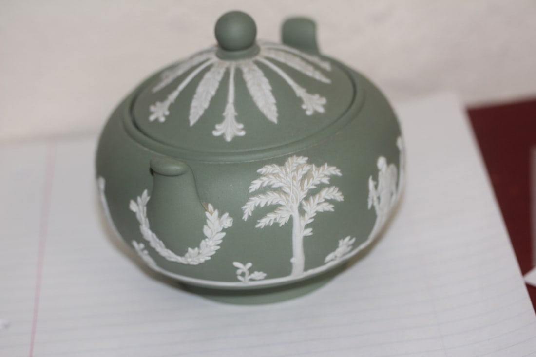Wedgwood Jasperware Sugar Container - 3
