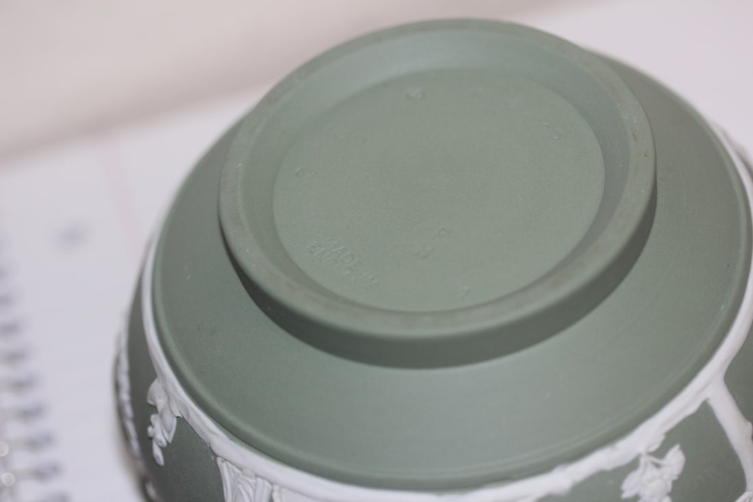 Wedgwood Jasperware Sugar Container - 6