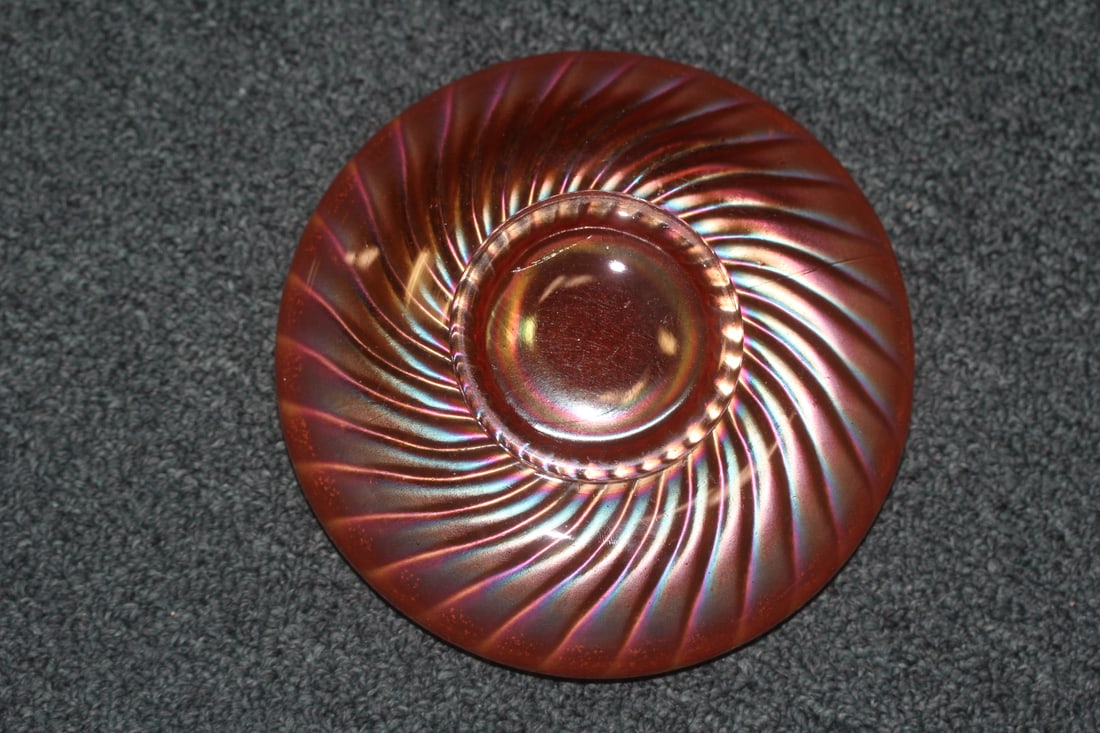 A Carnival Glass Bowl - 2