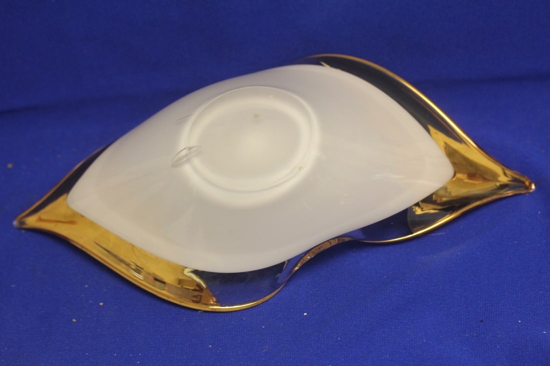 Moser or Moser Style Art Glass Bowl - 5