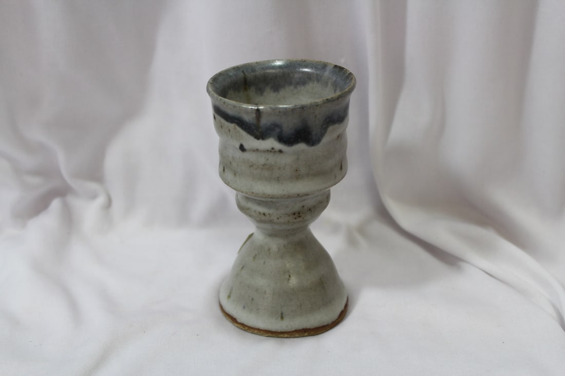 An Art Pottery Cup: 4 1/2" tall