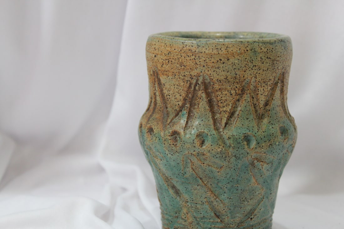 A Signed Art Pottery Cup - 2
