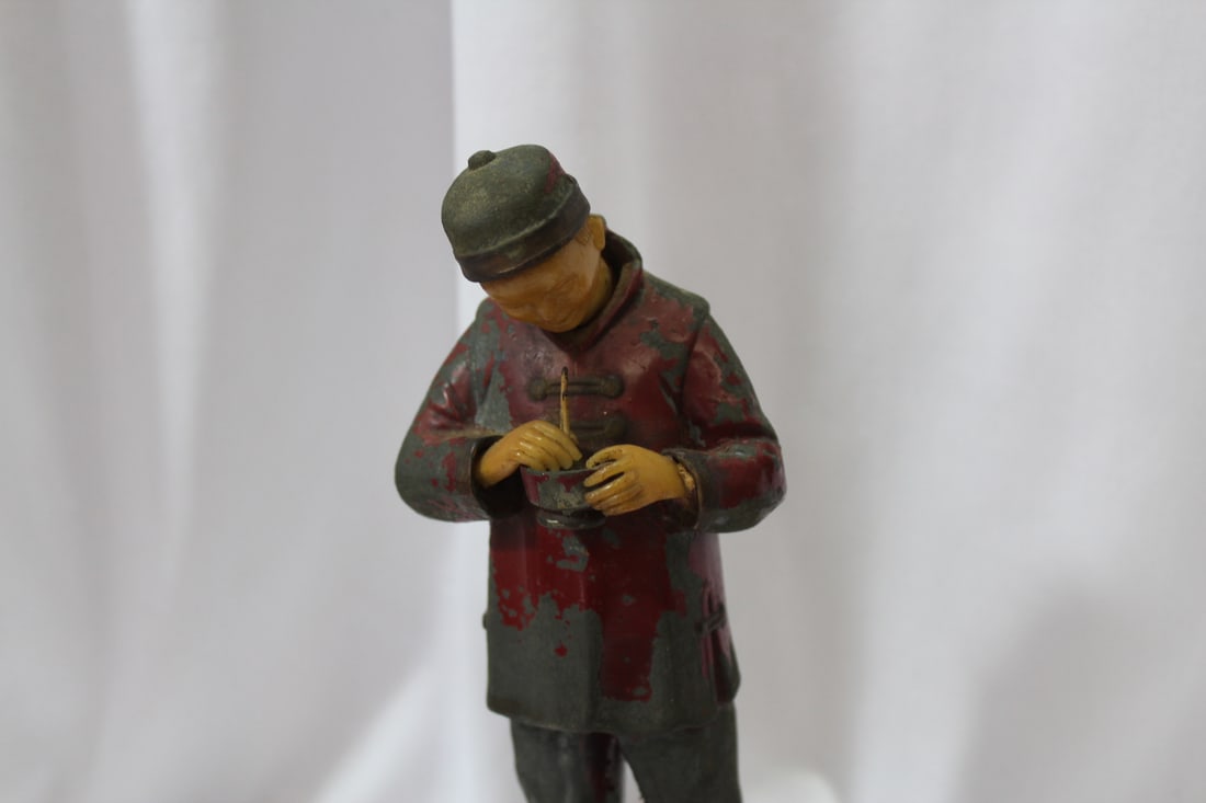 A Rare Oriental Boy with Bakelite Face - 3