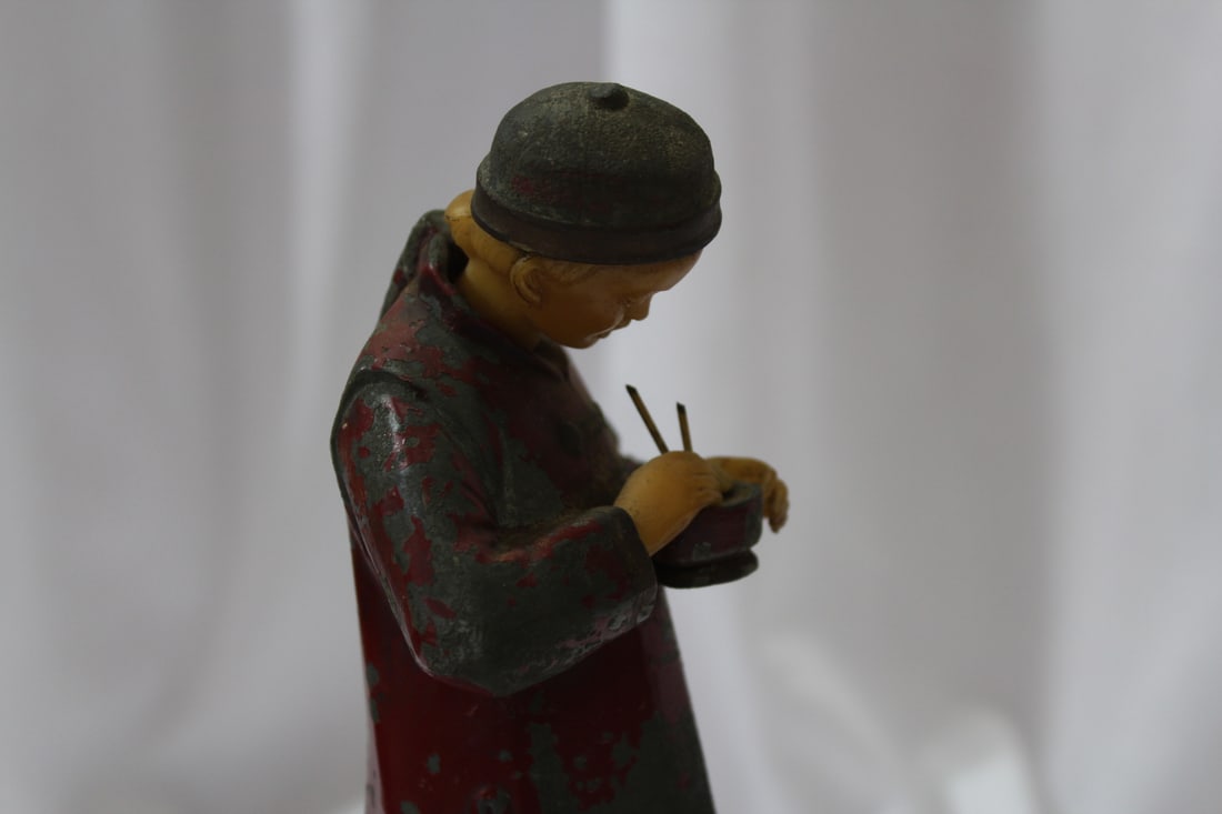A Rare Oriental Boy with Bakelite Face - 7