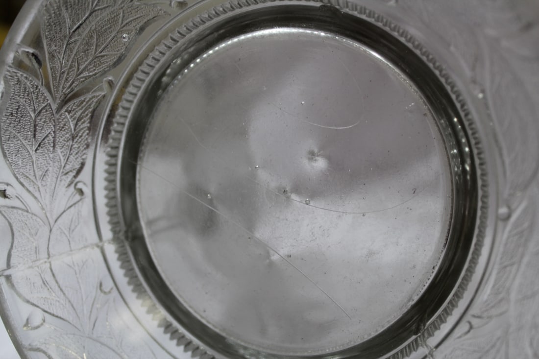 A Pressed Glass Pitcher - 7