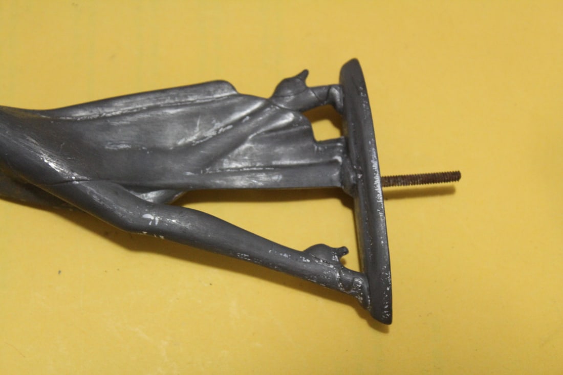 An Art Deco Metal and Plastic Lady - 3