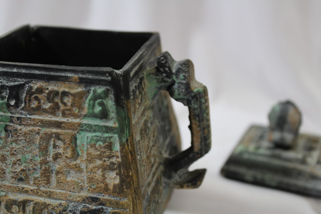 A Bronze Japanese Censor - 6