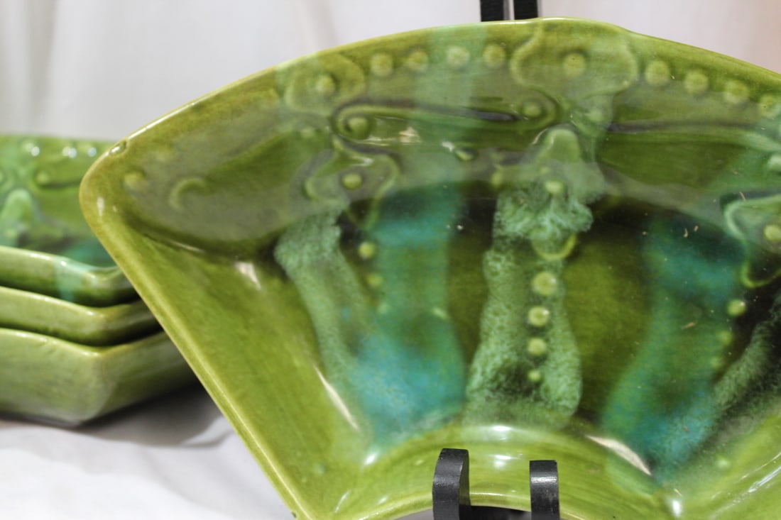 Set of 4 California Pottery Trays - 2