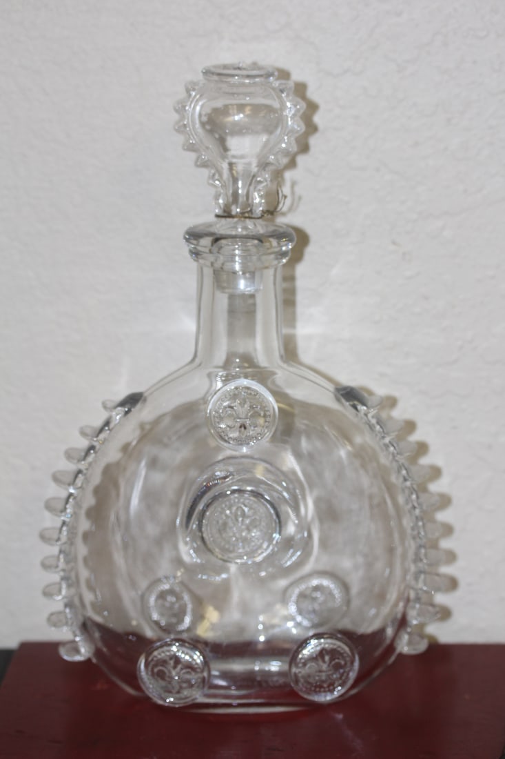 Baccarat Decanter: 11" tall