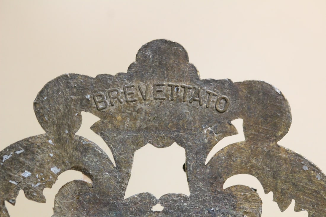 Antique/Vintage Italian Metal Picture - 3