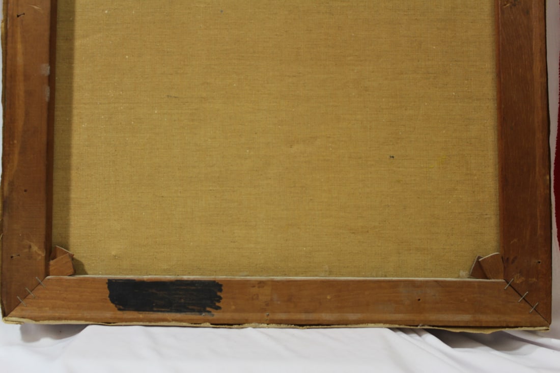 A Signed Oil on Canvas - 7
