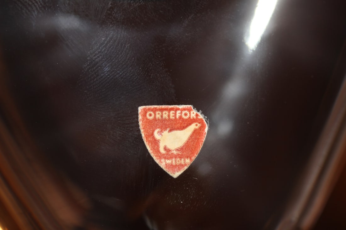 Orrefors Art Glass Vase - 3