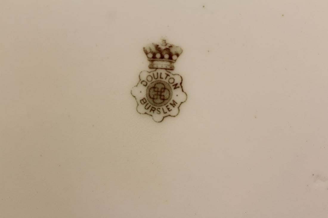 Rare Royal Doulton Burslem Pottery Plate - 4