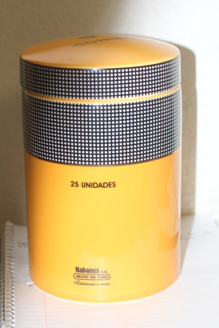 Cohiba Ceramic Jar Humidor - 6