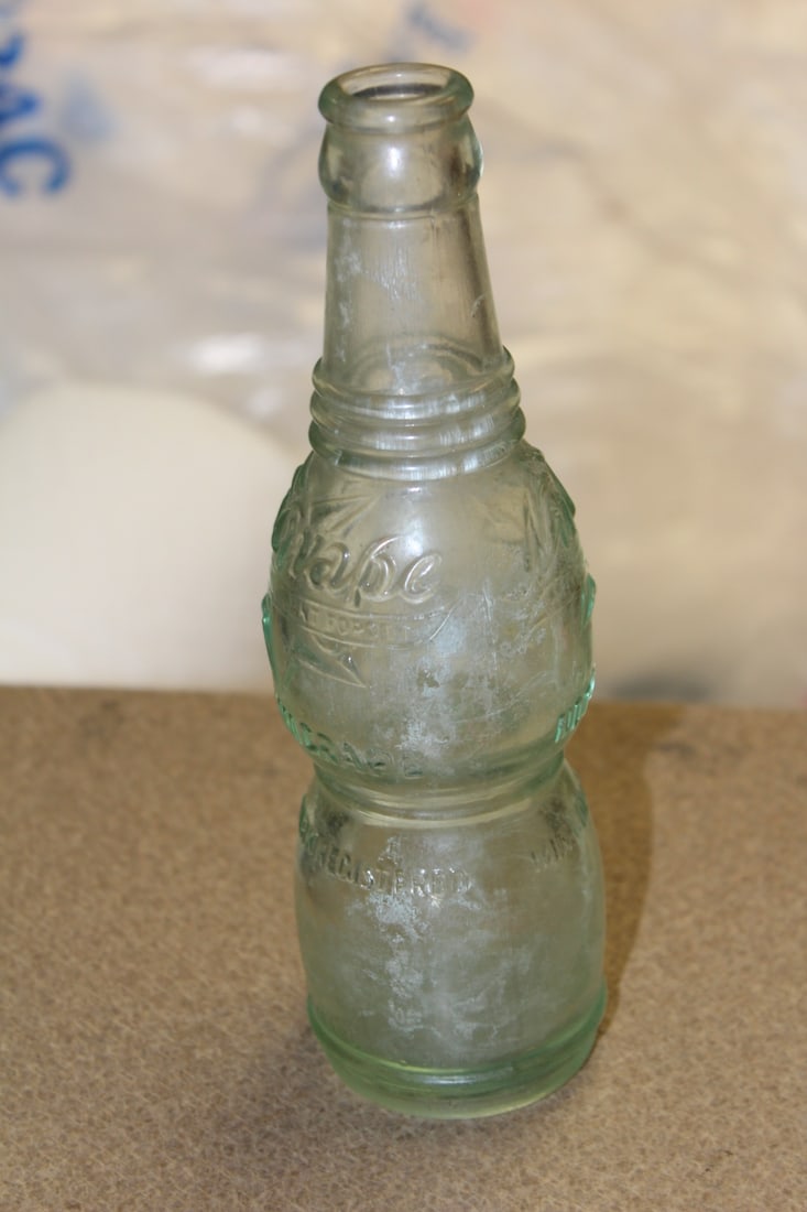 Vintage Rare Grape Soda Bottle - 2