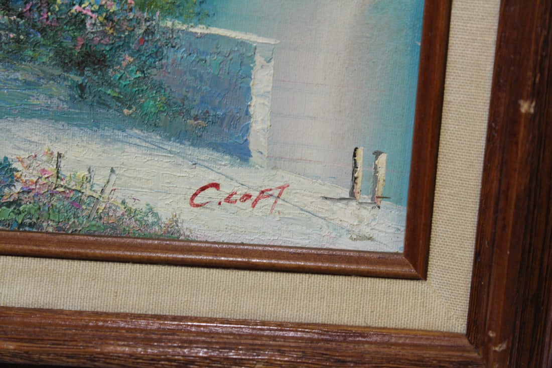 Oil on Canvas Painting by Huge C. Loft - 3